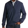 Michael Strahan Modern Fit Bomber Jacket, Navy