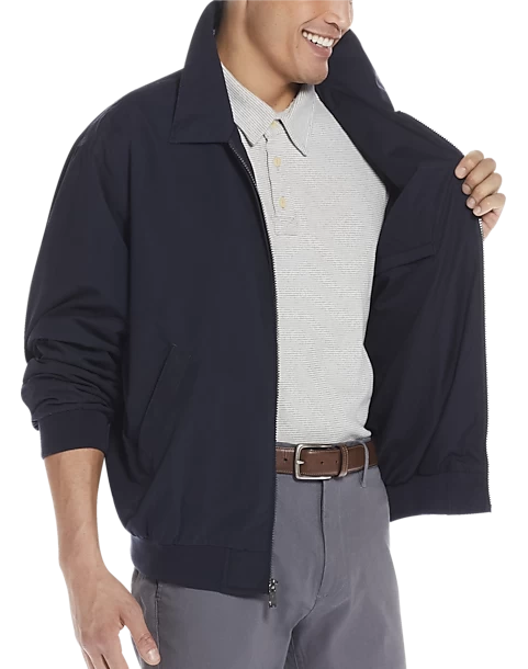 Weatherproof Modern Fit Golf Jacket, Slate - Image 3