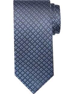 Calvin Klein Narrow Tie, Blue Check