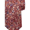 Joseph Abboud Narrow Tie, Burgundy & Orange Floral