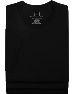 Michael Strahan Crew Neck Tees 3-Pack, Black