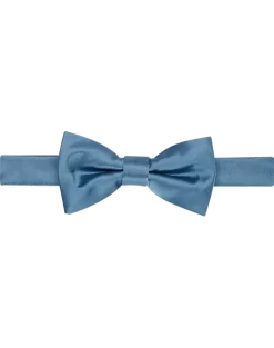 Egara Pre-Tied Formal Bow Tie, Soft Chambray