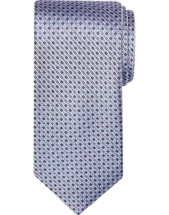 Pronto Uomo Narrow Tie, Lavender Mini Diamond