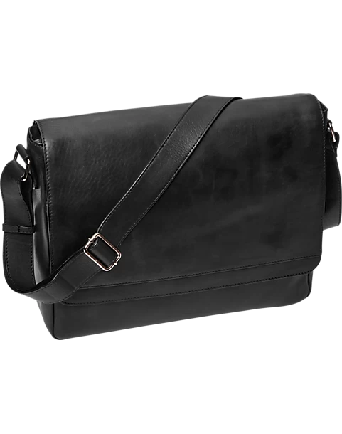 Joseph Abboud Messenger Style Briefcase, Black