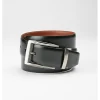 Joseph Abboud Feather Edge Reversible Belt, Burgundy