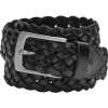 Joseph Abboud Genuine Leather Braided Belt, Black