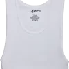 Egara Slim Fit Tank Top, 3-Pack, White
