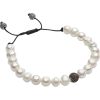 Pronto Uomo Bracelet, White Pearl